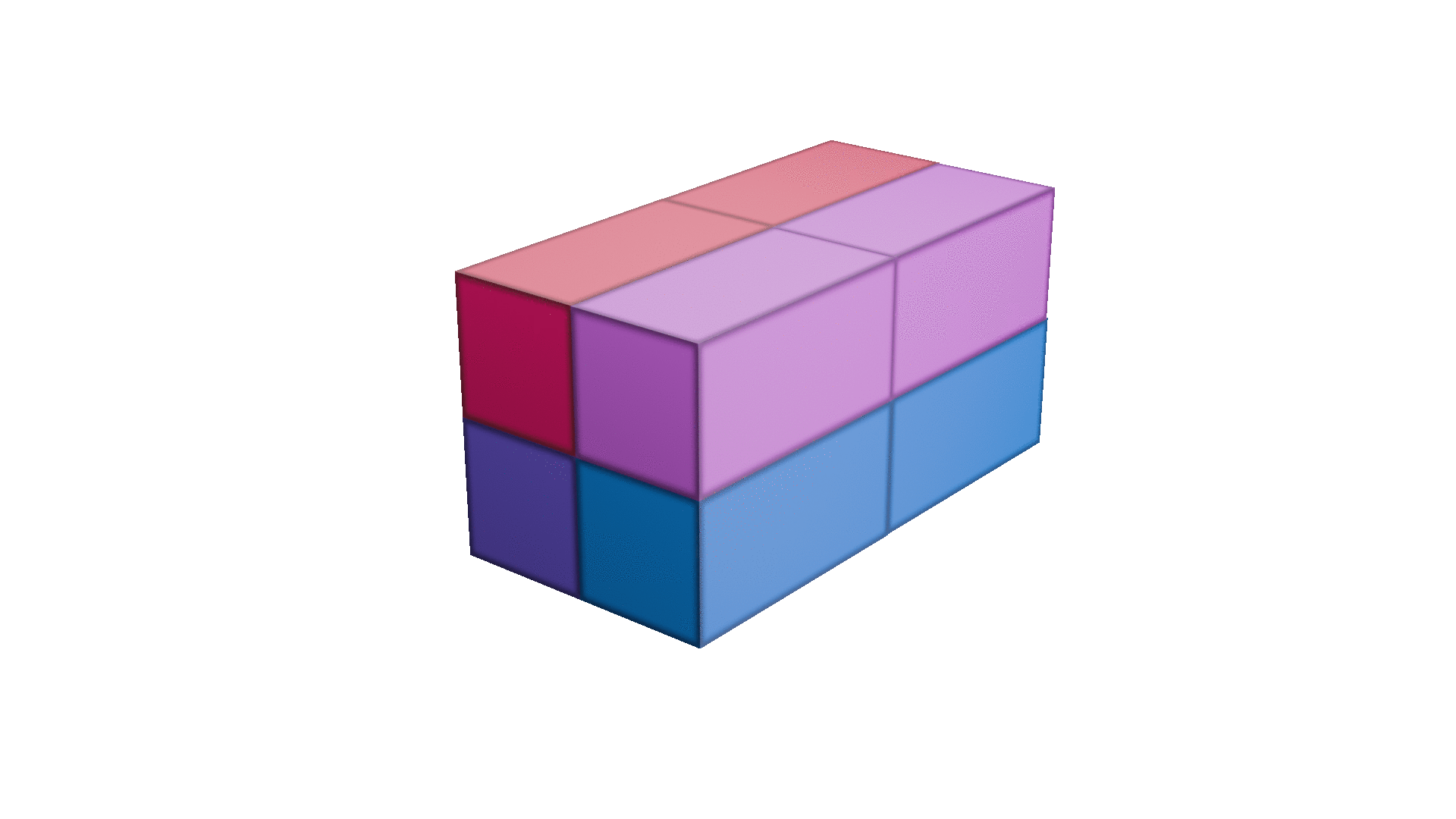 Animation of distributed transpositions in jaxDecomp